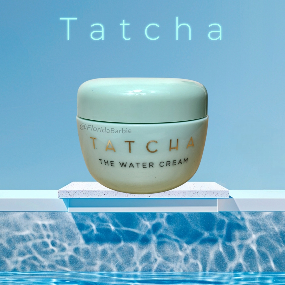 Tatcha Skincare "The Water Cream" Face Cream Summer Hydration Moisturizer